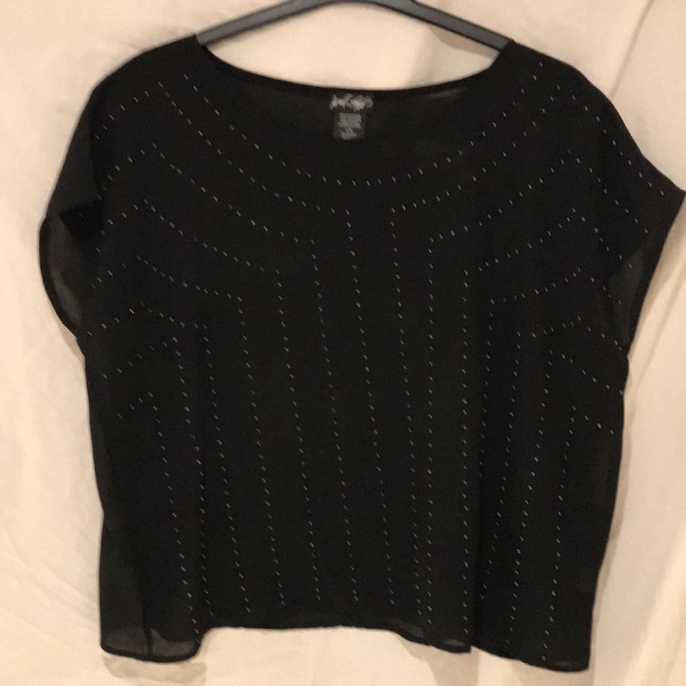 Lord and Taylor beaded blouse